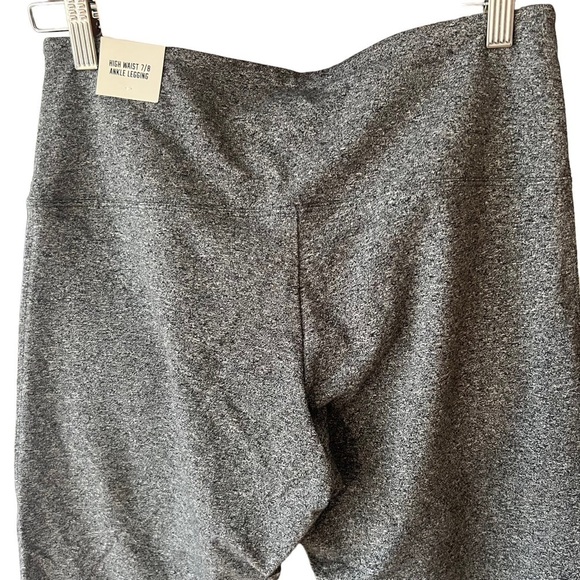 VICTORIA’S SECRET PINK Gray High Waist 7/8 Ankle Leggings - Picture 6 of 7